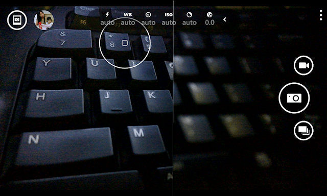 Left - Tap to Focus is great for Macro/Close-up shots