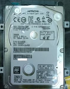 That's what I thought. A cheap, slow & not so shock resistant harddisk.