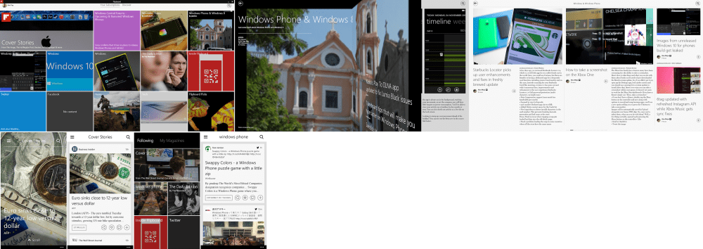 FlipBoard for Windows is fully functional, powerful & a bit messy. FlipBoard for WP8 is Beautiful, easy to navigate but lacks the ability to easily customize feeds.