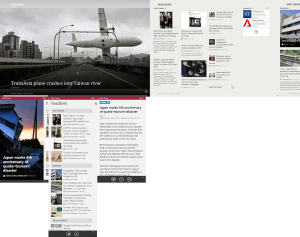 MS News app is fully modern and a joy to use. Navigation on all devices is fantastic and intuitive.