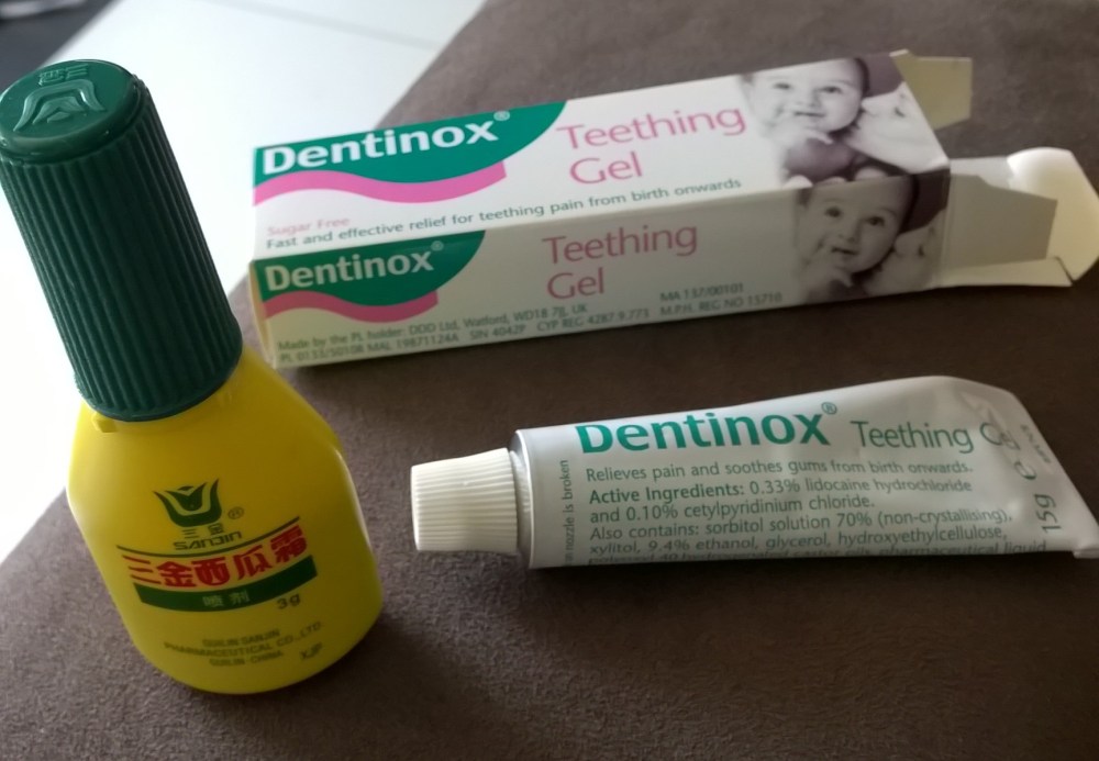 My main weapons against the ulcers.